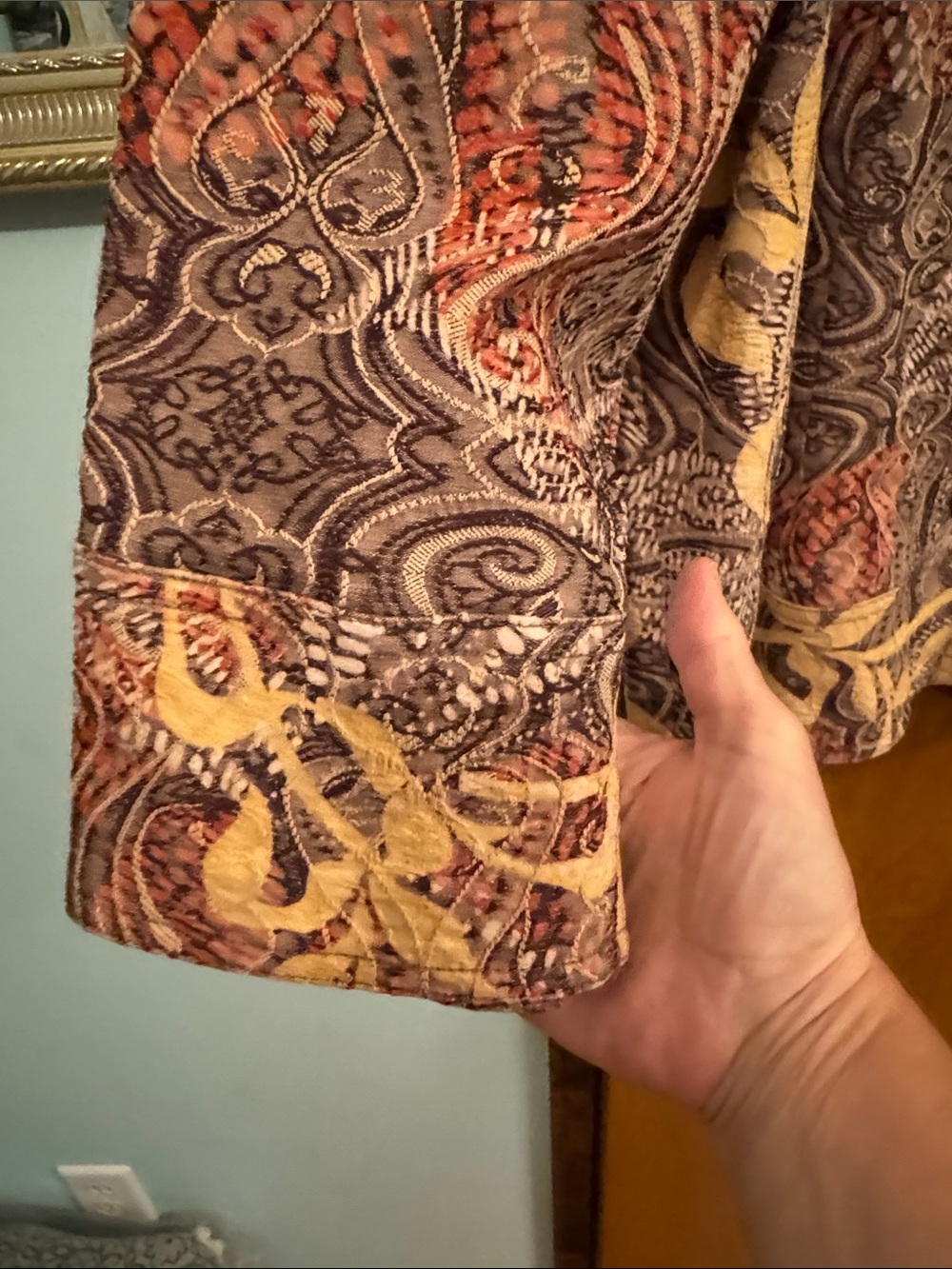 Multi-Print Designer Jacket - Picture 5 of 7